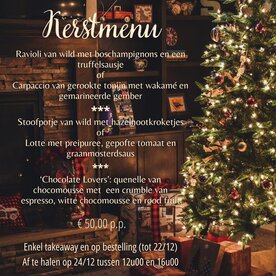 Kerstmenu